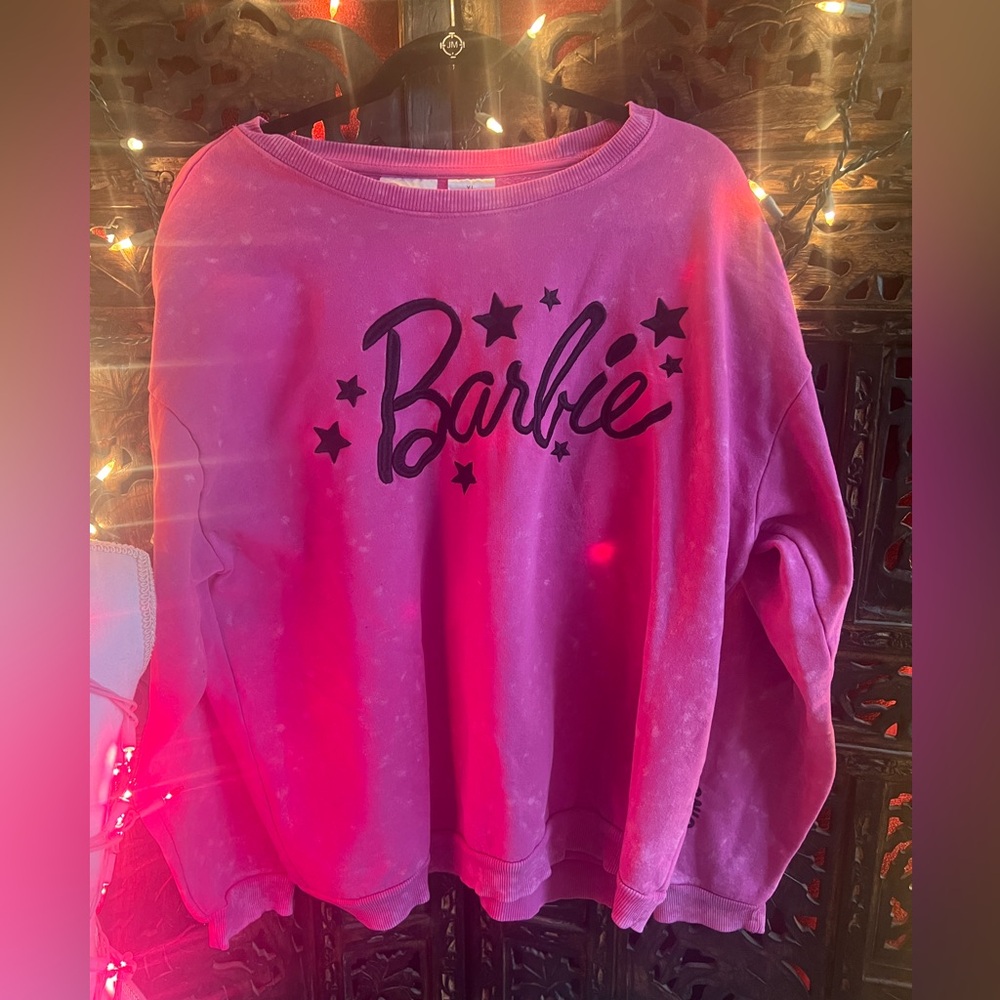 Barbie Vibrant Pink Sweatshirt